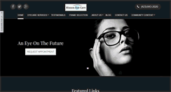 Desktop Screenshot of hixsoneyecare.com